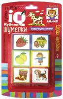 Умные кубики. Шумелки. 6 штук. Логопедические кубики. Сорока-белобока. 2+