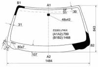 Стекло Лобовое Toyota Windom/Es300 91-96 XYG арт. ES300 LFW/X