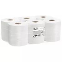 Полотенца бумажные двухслойные в рулонах с центральной вытяжкой, листы 25x20 см, рулон 180 м, белый цвет, Veiro Professional Comfort