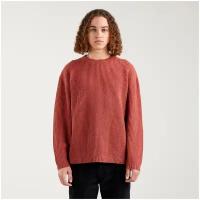 Свитер LEVI`S Battery Crewneck Sweater A0708-0001 мужской, цвет красный, размер XL