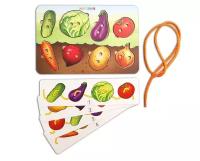 Развивающая игрушка SmileDecor Овощи, П623, разноцветный