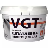 Шпатлевка акриловая многоцелевая для наружных и внутренних работ VGT (1кг)