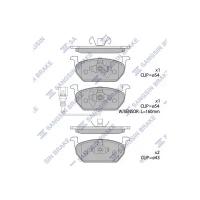 Дисковые тормозные колодки передние SANGSIN BRAKE SP1736 (4 шт.)