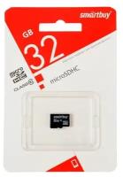 Карта памяти Smartbuy microSD, 32 Гб, SDHC, класс 10