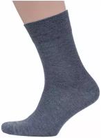 Мужские бамбуковые носки Grinston socks (PINGONS) серые