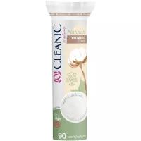 CLEANIC Ватные диски Naturals Organic Cotton 90шт