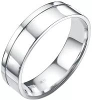 Платиновое обручальное парное кольцо Platika 6-0501-900