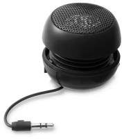 Портативная колонка с разъемом 3,5 мм / Mini audio speaker / Черный