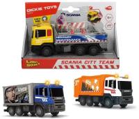 Dickie Дикки Городская техника Scania die-cast 17 см свет, звук 3742011 с 3 лет