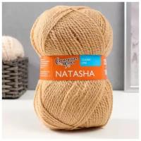 Пряжа Natasha (НаташаПШ) 50% шерсть, 50% акрил 250м/100гр (28 песочн.), 1шт