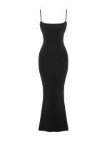 Платье XSAI SLIP DRESS, Dusty Black, S