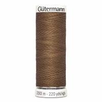 Нить Gutermann Sew-all 748277 для всех материалов, 200 м, 100% полиэстер (180 золотистая охра), 5 шт