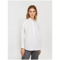 Блузка BAON, цвет: Белый, размер: 3XL