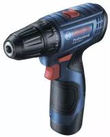 Шуруповерт аккумуляторный BOSCH Professional GSR 120-Li 2x2,0 Ач Li-Ion 12 В