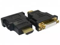 Адаптер ACD-DAHIF-01B [ACD-DAHIF-01B] HDMI-DVI, Golden Plated, 19m/25f, Черный (742583) {400}