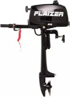 Лодочный мотор бензиновый двухтактный Flaizer FZ4HS 4 л. с. подвесной для надувной гребной лодки ПВХ