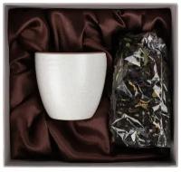 Подарочный набор, чайная пара с чаем Grainy на 1 персону