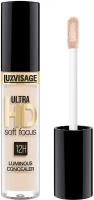 Консилер для лица LUXVISAGE ULTRA HD тон 11 ivory светоотражающий