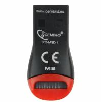 Картридер USB2.0 для MicroSD карт Gembird FD2-MSD-1