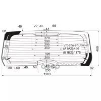 Стекло Заднее С Обогревом Volvo V70/Xc70 5d 07-16 XYG арт. V70-STW-07 RW/H/X