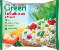 Смесь овощная Морозко Green Гавайская быстрозамороженная 400г