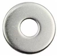 Шайбы Стройметиз плоские увеличенные 24 мм, сталь, покрытие - цинк, 12 шт