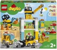 LEGO Duplo Town Конструктор Башенный кран на стройке, 10933