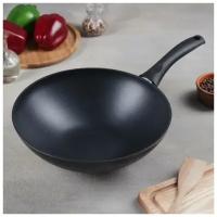 Сковорода-wok 28×9,5 см «Традиция», с ручкой, АП линия