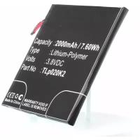 Аккумулятор iBatt iB-U1-M1206 2000mAh для Alcatel One Touch Idol 3 4.7, OT-6039Y, OT-6039, OT-6039H, OT-6039J, OT-6039K, OT-6039S, 6039S-2AALUS7