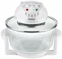 Аэрогриль Centek CT-1456 WHITE, чаша 17 л, таймер, 1400 Вт, белый