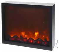 Светодиодный камин камелёк леконье с эффектом живого огня, 41х35х10 см, Koopman International ADA100110