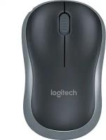 Мышь беспроводная Lgitech M185 Swift Grey серая, оптическая, 1000dpi, 2.4GHz, USB-ресивер Logitech Unifying®