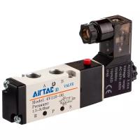 Пневмораспределитель Airtac 4V110-06 (4V11006BG) 5/2, G1/8 с катушкой 24 VDC