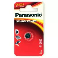 Батарейка Panasonic Lithium Power CR1025, 3 В BL1
