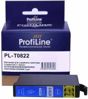 Картридж ProfiLine 0822 для принтеров Epson StylusR270/R290/R295/R390/RX590/RX610/RX615/RX690/1410/TX700W/TX800FW/T50 Cyan водн совместимый