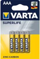 Батарейка VARTA SUPERLIFE AAA, в упаковке: 4 шт