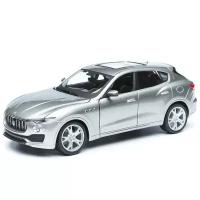 BBurago Коллекционная машина 1:24 Maserati Levante Silver, 18-21081, серебристый