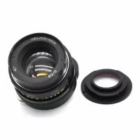 Светосильный мануальный объектив Гелиос-44М 2/58 для Nikon F с фокусировкой на бесконечность