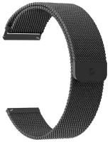 Deppa Ремешок Deppa Band Mesh универсальный, 20 mm, нержавеющая сталь, черный