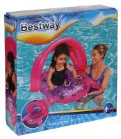 Круг для плавания с сиденьем Крабик, 86 х 66 см, от 6-18 мес, цвета микс, 34109 Bestway Bestway 40