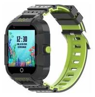 Наручные умные часы Smart Baby Watch Wonlex CT12 черные, электроника с GPS и видеозвонком, аксессуары для детей