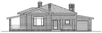 Проект дома Catalog-Plans-62-05NL (149,47кв.м, 17,09x14,64м, газобетон 400)