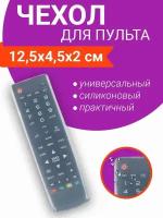 Силиконовый чехол для пульта телевизора / Чехол на пульт телевизора EASY FRIEND 12,5x4,5x2