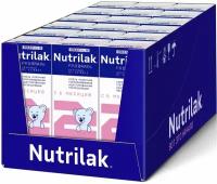 Смесь Nutrilak Premium 2 готовая к употреблению, с 6 месяцев, 200 мл, 18 шт