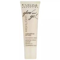 Хайлайтер для лица EVELINE CHAMPAGNE GLOW серии HIGHLIGHT GLOW AND GO! 20мл