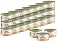 Almo Nature Консервы для Кошек с Тунцом и Креветками 75% мяса (HFC Adult Cat Tuna&Shrimps) 0,07 кг х 24 шт