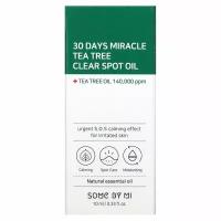 Some By Mi, Масло 30 Days Miracle Tea Tree Clear Spot Oil, 10 мл