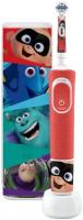 Электрическая зубная щетка Oral-B Vitality Kids Pixar D100.413.2K красный