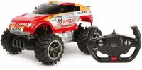 Машинка на радиоуправлении Rastar Pajero Evolution (Dakar Rally) (арт.20100), 1:18 (24 см). Красная