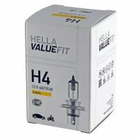 Лампа накаливания VALUEFIT, H4 12V 60/55W P 43t HELLA 8GJ242632081